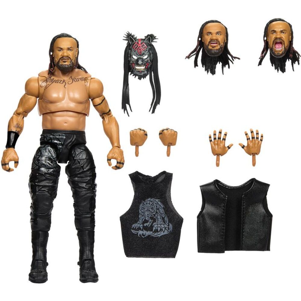 WWE Ultimate Edition 6" Jacob Fatu Action Figure  COLLECTIBLES